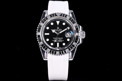 ROLEX Submariner Heritage ETA2824 Movement FKM Strap Black Watch